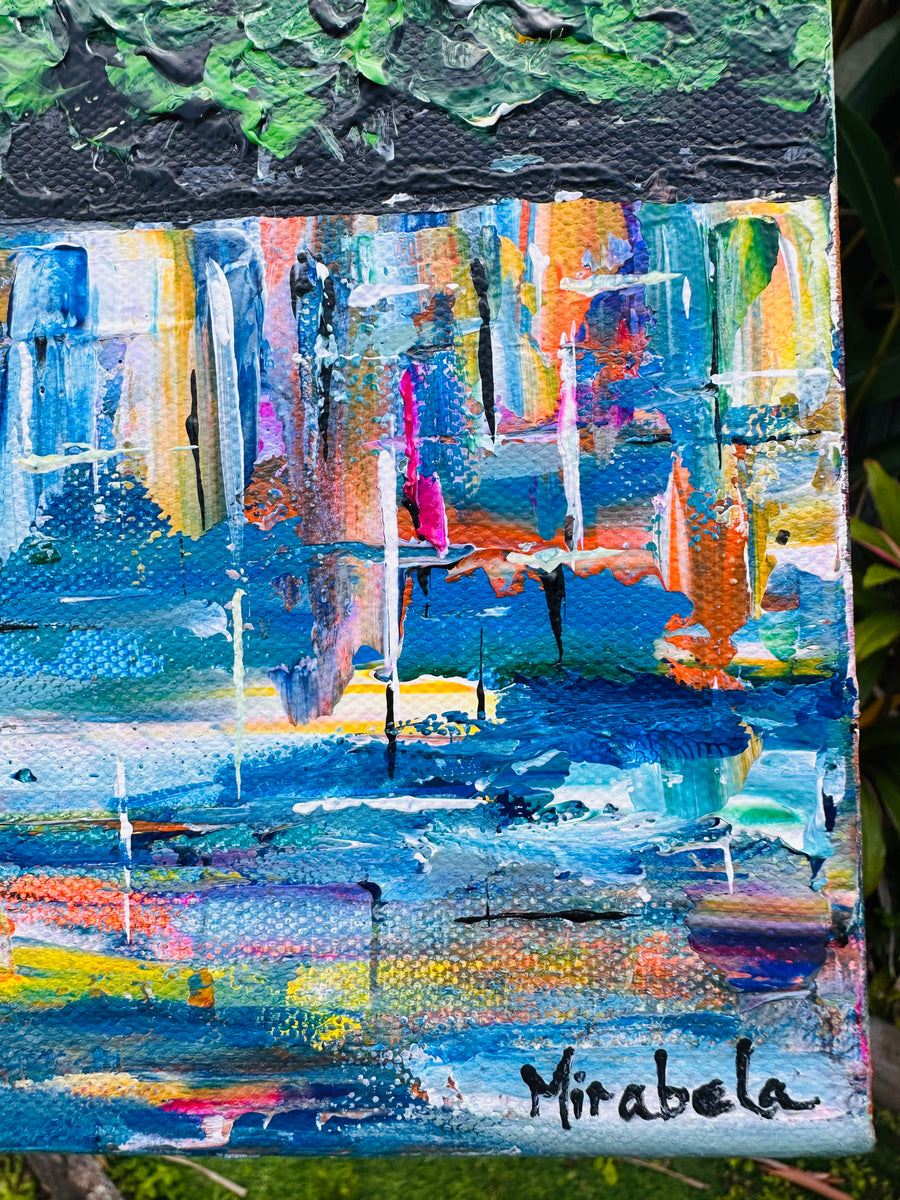 Brunswick Heads -25x30cm- Original on Gallery canvas